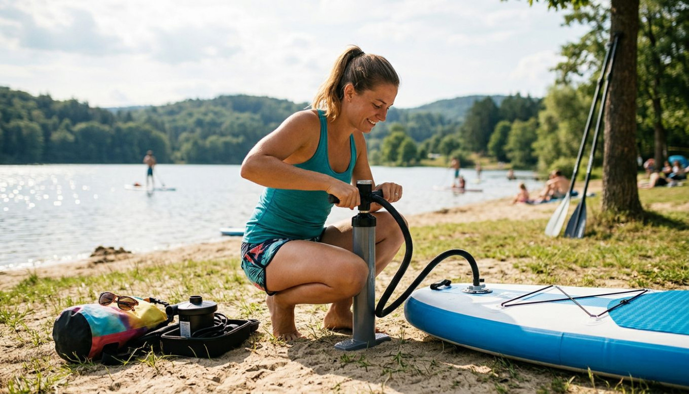 Come scegliere la pompa ideale per il tuo stand up paddle?